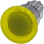 Pilzdrucktaster 22mm, rund, gelb 3SU1051-1BA30-0AA0
