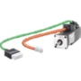 SIMOTICS stepper motor 230V 3AC PN=0.1kW, 1FL6024-2AF21-1AA1