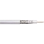 Coaxial cable 75Ohm white LCD 90/100m
