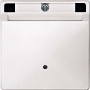 Cover plate for switch/push button white 315319