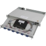 SC duplex Patch panel fibre optic H02030E0010