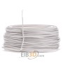 Single core cable 0,75mm white H05V-U 0,75 ws Eca ring 100m