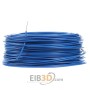 Single core cable 1mm blue H05V-U 1,0 hbl Eca ring 100m