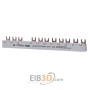3-pole phase rail + neutral conductor for residual current device, 10mm, KDN363F
