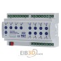 EIB/KNX Schaltaktor 12-fach, 8TE, REG, 16A, 230VAC, C-Last, Standard, 140F - AKS-1216.03