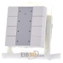 EIB/KNX RF Push Button 8-fold Plus with Actuator, White shiny finish - RF-TA55A8.01