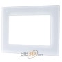 VisuControl, ACC. 07 Glass cover frame, white - VCB-07WS.04