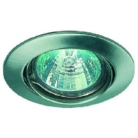 LV recessed ceiling spotlight LB23 PEL 01 chrome