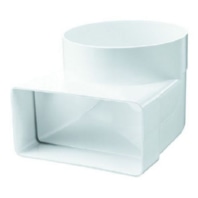 Deflection piece PFKU90 round to flat 05104045