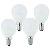 LED bulb set PMPG45 multipack 4x LED drops E14 4.2W