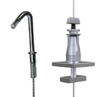 Seilabh�ngung UniNr. 2 m.TPZ-Haken 0-55kg 1m