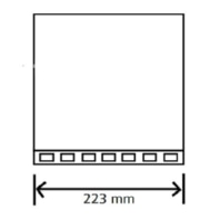 Outer hood AH-K plastic for DL40