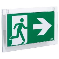 Emergency luminaire 4,2W IP42 1...8h CrystalWay 19522 AT