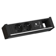 Socket outlet strip aluminium 936.001