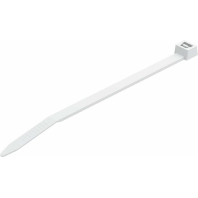 Cable tie 7,6x200mm white 565 7.6x200 WS