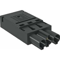 Luminaire connector plug 250V ST-F GST18i3p SW