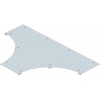 Tee cover for cable tray 500mm WDTRL 500 DD