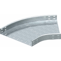 Bend for cable tray (solid wall) RB 45 650 FT