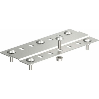 Bottom end plate for cable tray (solid SSLB 200 VA4571