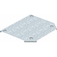 Tee cover for cable tray 150mm DFT 150 DD