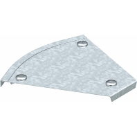 Bend cover for cable tray 100mm DFB 45 100 DD