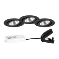 LED-Strahlerset (Inhalt: 3) schwarz 39463183S3