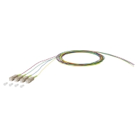 OpDAT Pigtail SC 2m OM5 4-farbig 150R1CO0020E4