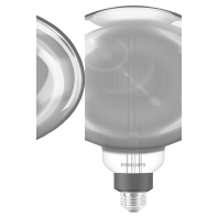 LED-Globelampe E27 smoky DIM LED giant 31539600
