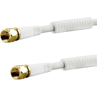 Coax patch cord F connector 2,5m FA402G