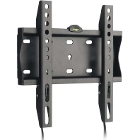 Wall mount black for audio/video WHS104