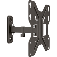 Wall mount black for audio/video WHS150