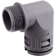 90-elbow connector for corrugated hose RQW1-M AD34,5/M32gr