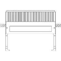 Distribution cabinet (empty) 900x1110mm ZAX007