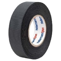 Adhesive tape 25m 19mm black HTAPEPROTECT180PETBK