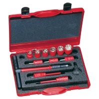 Tool set 12 Plastic box 1598004