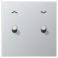 Cover plate for switch/push button AL 12-5 P R 0