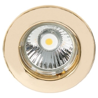 Recessed ceiling spotlight LB22 C 1830 gold 24 carat gold plated 50W, 1750357900 - Promotional item