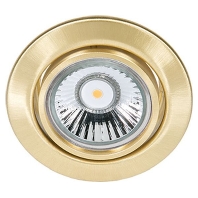 Recessed ceiling spotlight LB22 C 3830 brushed brass 50W, 1750000500 - Promotional item