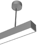 Pendant luminaire 1x19W