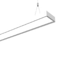 LED-Pendelleuchte 830, DALI, silber