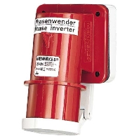 Aufbaustecker 16A,5p,6h,400V,IP44 20970