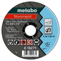Slit disc 125mm Novorapid 616271000