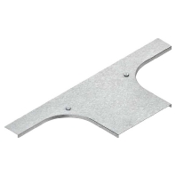 Add-on tee cover for cable tray 205,5mm RTACDV 200 S