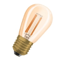 LED-lamp/Multi-LED 220V E27 Gold 1906MINIED.ST45DIM33