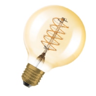 LED-Vintage-Lampe E27 822, dim. 1906LEDGL80D4,8W822S