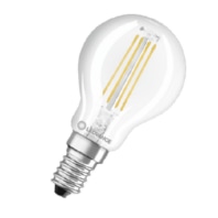 LED-Tropfenlampe E14 827, dim. LCLP40D4.8W827FCL14P
