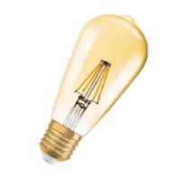 LED-lamp/Multi-LED 220V E27 Gold 1906LEDD6,5W/824FGD