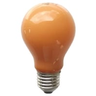 Standard lamp 60W 230V E27 orange 40964