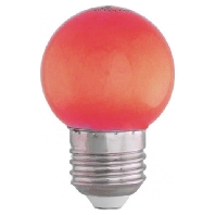 LED-Tropfenformlampe E27 rot 59248
