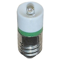 Single-LED 10x25mm E10 20-28V AC/DC ugn 35362